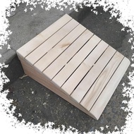 Yimengke Solid Wood Threshold Ramp，Wheelchair Ramp7-15cm Height，Portable Barrier-Free Ramp，Barrier-f