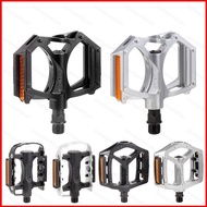 ST2 1Pair Bike Pedals Mountain Road Hybrid Bikes Anti Slip Durable Flat Pedals for Adult Cycling TS2