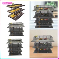 [tdraoyvr] 1/64 Diecast Model Car Display Case Garage Diorama Display Showcase Layout