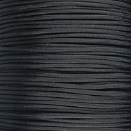 West Coast Paracord Foot Hanks and Foot Spools of Black Type III Cord 7 Strand Core 550 Paracord – B