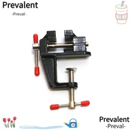 PREVALENT Mini Work Bench Vise, Clamp On Design Miniature Size Hobby Bench Vise, Portable Aluminum a