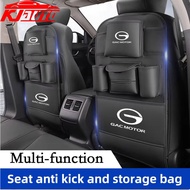 GAC Car Seat Back Storage Bag Car Anti Kick Mats Large Capacity Car Backseat Organizer Auto Tissue B