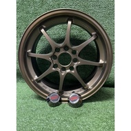 AUTO OPTION (AO) - CE28 15 inch 6.5jj  ET38 4 h 100  ( Ori Thailand ) - Bronze / Gloss black / GMD /