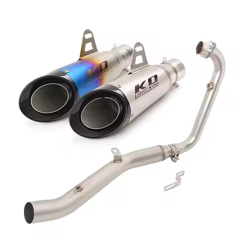 For LIFAN KP mini 150 150-5U 2015-2023 LF150-5W 2022 2023 Motorcycle Full Exhaust System Front Link