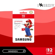 SAMSUNG MICRO SD EXPRESS CARD-256GB FOR NINTENDO SWITCH 2 (BY IMMERZIV)