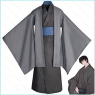 XS1 Jujutsu Kaisen Fushiguro Toji Cosplay Kimono Costume Anime Coat Pants Man Japanese Uniform Hallo