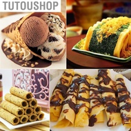 tutoushop Waffles Cone Baking Pan  Egg Roll Crispy Omelet Machine Waffle Bowl Maker Nonstick Bakewar