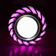 Motorcycle LED Projector Lens Motorcycle Headlight LED Projector Lens Single Halo Angel Devil Eye Sp
