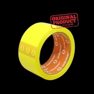 Yellow Duct Tape 48mm x 55Y OPP Solatip plastic 2 inches