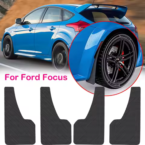 New Universal Car Mud Flaps Mudflaps Splash Guards Mudguards For Ford Focus ST RS SE LT XR5 Mk MK2 M