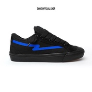 EMOE- BUBBLE- BLACK Men's and Women's Sneakers, BLACK Casual Shoes Elegantbiru Rubber Shoes