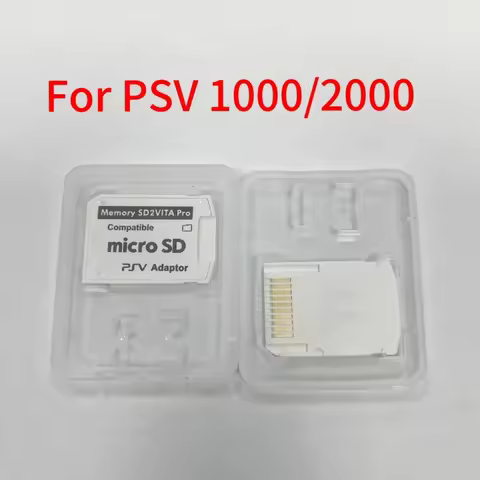 10pcs/Lot V5.0 SD2Vita for PSVita 1000 2000 Memory Game Card To Micro SD TF Adapter 3.60 System 256G