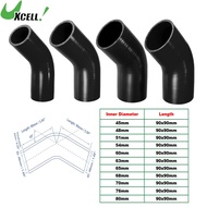UXCELL 45 Degrees 45mm 48mm 51mm 54mm 63mm 68mm 76mm ID Car Silicone Hose Coupler Coolant Intercoole