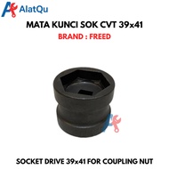 MATA CVT Socket Wrench Bit 39x41 Double Socket Drive 39 x 41 Freed Shock Sock Bit