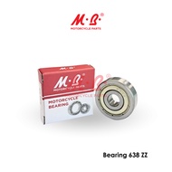 M.B. Bearing Ball Bearing 638 ZZ