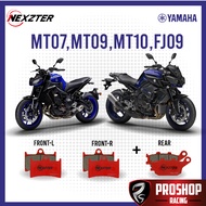 ผ้าเบรค Nexzter สำหรับ MT07MT09MT10FJ09XSR700XSR900Tracer900