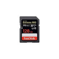 SanDisk 128GB Extreme PRO UHS-ISDXC 170MB/s SDSDXXY-128G SanDisk Overseas Package Product