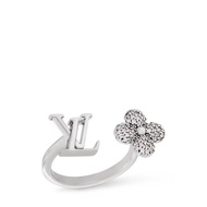 Louis Vuitton LV 大爆款爆閃戒指M碼 M1800M Louisette Signature Strass Ring