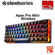 SteelSeries APEX PRO MINI WIRELESS 60% OmniPoint Adjustable Mechanical Gaming Keyboard (64842)
