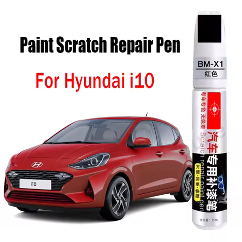Car Paint Pen Scratch Repair Touch-Up Paint Pen for Hyundai i10 2025 2024 Paint Scratch Remover Car 