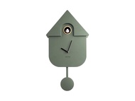 KARLSSON WALL CLOCK JUNGLE GREEN CUCKOO - Locklokey