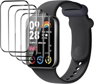 QZJinch Pack of 4 Smartwatch Protection for Xiaomi Smart Band 8 Pro, High-Performance Composites, 3D