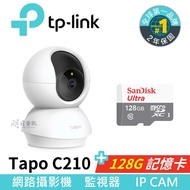 TP-Link Tapo C210+128G Memory Card 2K Rotating Home Protection Wi-Fi Ip Camera Monitor Night Vision 