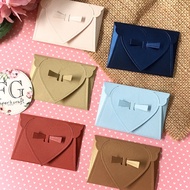 6pcs Envelopes, Mini Gift 5.5x7.5cm Heart Stitches by fgpaper
