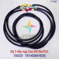 Bộ 3 dây gas dùng cho gas R410 R32 TASCO - TB140SM HOSE
