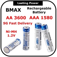 Bmax AA/AAA Rechargable Battery Ni-MH 1.2V (FREE Charger $21 Spent)