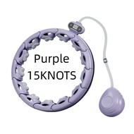 Intelligent Waist Shaping Exercise Hoops Abdominal Tightening Detachable Hula-hoops Ring  With Count