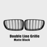 For BMW E81 E87 E82 E88 128I 130I 135I Car Front Bumper Kidney Grille Racing Grills Grilles Gloss Bl