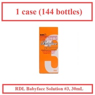 1 case (144 bottles) RDL Babyface No. 3 Astringent 30mL