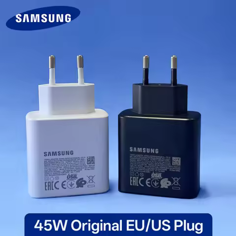 EP-TA845 Samsung 45w Charger Super Fast Charge Adapter 1.5M Type C Galaxy S25 S24 S23 S22 S21 S20 No