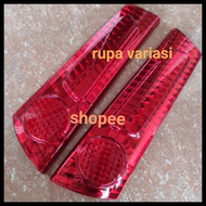 MERAH MATA Rear upper reflector for toyota AVANZA trunk door / XENIA 2004 to 2011 RED 2005 2008 2009