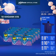 RAID Combo 15 Nhang diệt muỗi lavender 10 khoanh