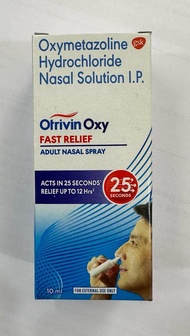 10 Packs Otrivin Adult Nasal Spray Clears Blocked Noses Fast Long 10ml