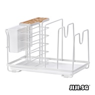 (JIJI.SG) MARIT Kitchen Pan Lid Knife Organiser / Rack / Sink / Knives / Scissors / Fruit Knife