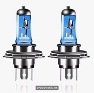 12v H4 Car Headlight Foglight Halogen H4 Super Bright Car Headlamp White And Super Bright Yellow 2P