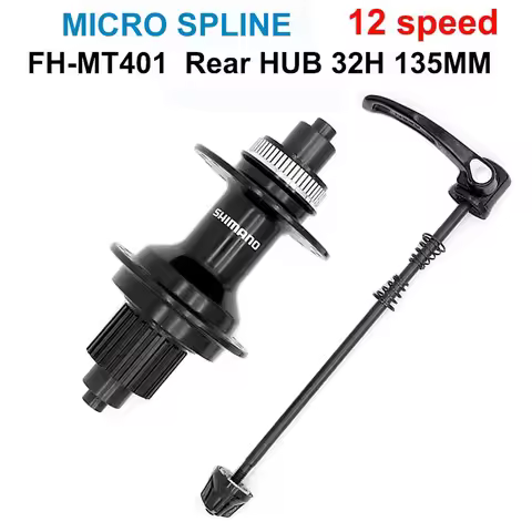 DEORE MT500 MT401 FH HUB Shimano 12s Micro Spline Hub 32H Center Lock 135mm Hub MTB Bike 12 speed CS