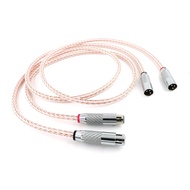 金宝Kimber Kable 8TC HiFi Hi-End Single Crystal Copper AV Main Speaker Cable  With Carbon Fiber XLR Pl