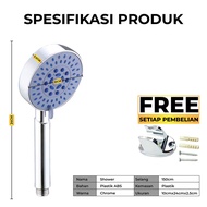 3 In 1 Shower Bathroom Shower Set 5 Mode Shower Head Simple Shower Head