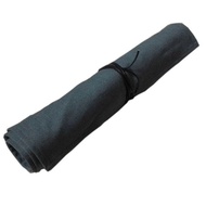 6 Pocket Japanese Chef Knife Roll Bag Canvas Leather Knife Storage Case Wallet D5QI