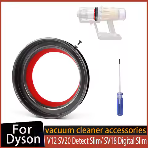 Dust Bin Fixed Sealing Ring For Dyson V12 SV20 Detect Slim SV18 Digital Slim Vacuum Cleaner Canister