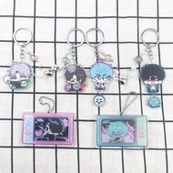 Cartoon Keychain ALIEN STAGE Alien Stage Keychain Heart Magnetic Acrylic Pendant