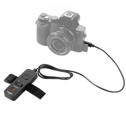 FOTGA RM-VS1 Timer Remote Shutter for Sony A7/A7R/A7II/A7III/RX10/RX100/ILCE-7 RM-VPR1 Replacement