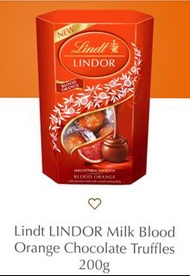 Lindor Coconut and Blood Orange