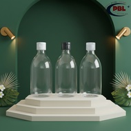 300ml HS Fliptop Bottle natural - Smooth Neck Fliptop Cap 24 Color Variants 300ml Pet Plastic Bottle