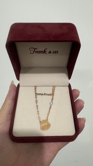 FRANK & CO DIAMOND NECKLACE JUNG KOOK BTS TINY TAN LIMITED EDITION