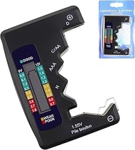 Digital Universal Battery Tester Battery Checker for All Battery C AA AAA D N 9V 6F22 1.5V Button Ce